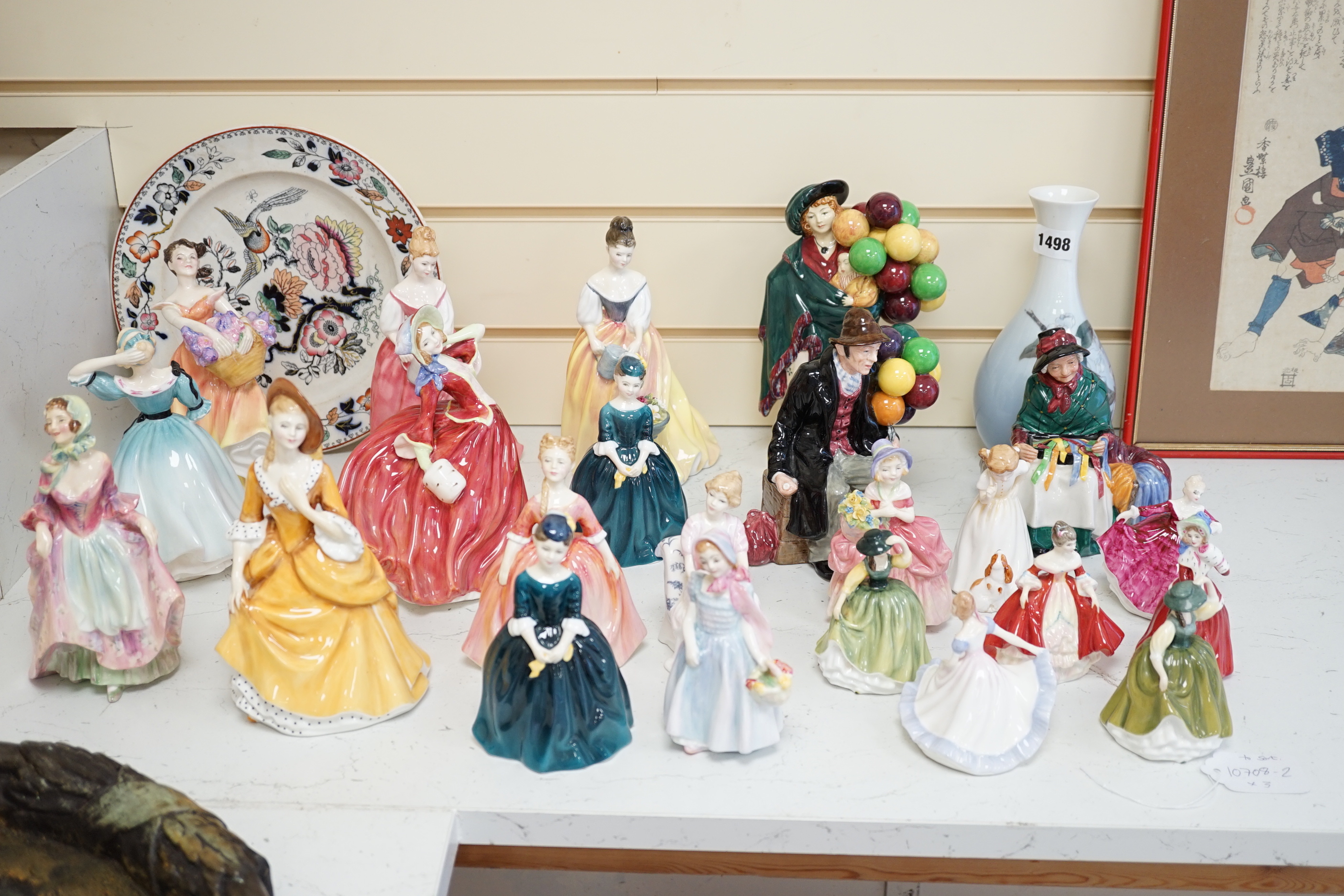 A quantity of various Doulton figures etc